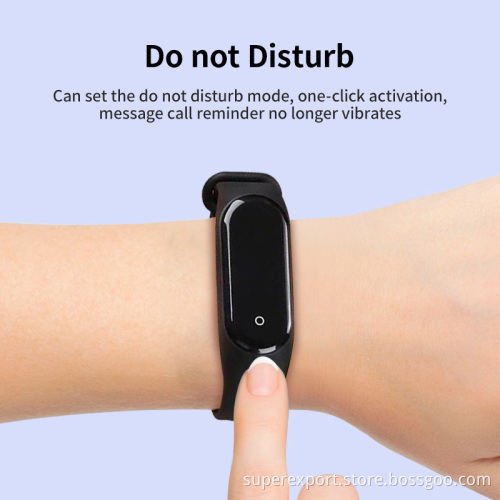 Hot Sell Smartband Bracelet Sleep Monitor Fitness Tracker M4 Sport Smart Bracelet Band